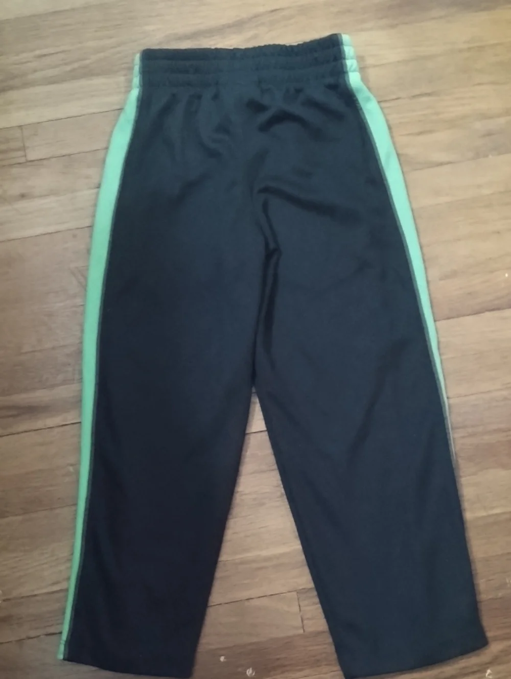 Under Armour Black and Mint Green Boys' Athletic Joggers